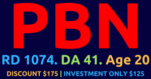Flat $125 Discount (Limited Copies) - SpeedX PBN - 1074 RD - 41 DA - 25 TF - 20 Years Aged Domain Thumbnail